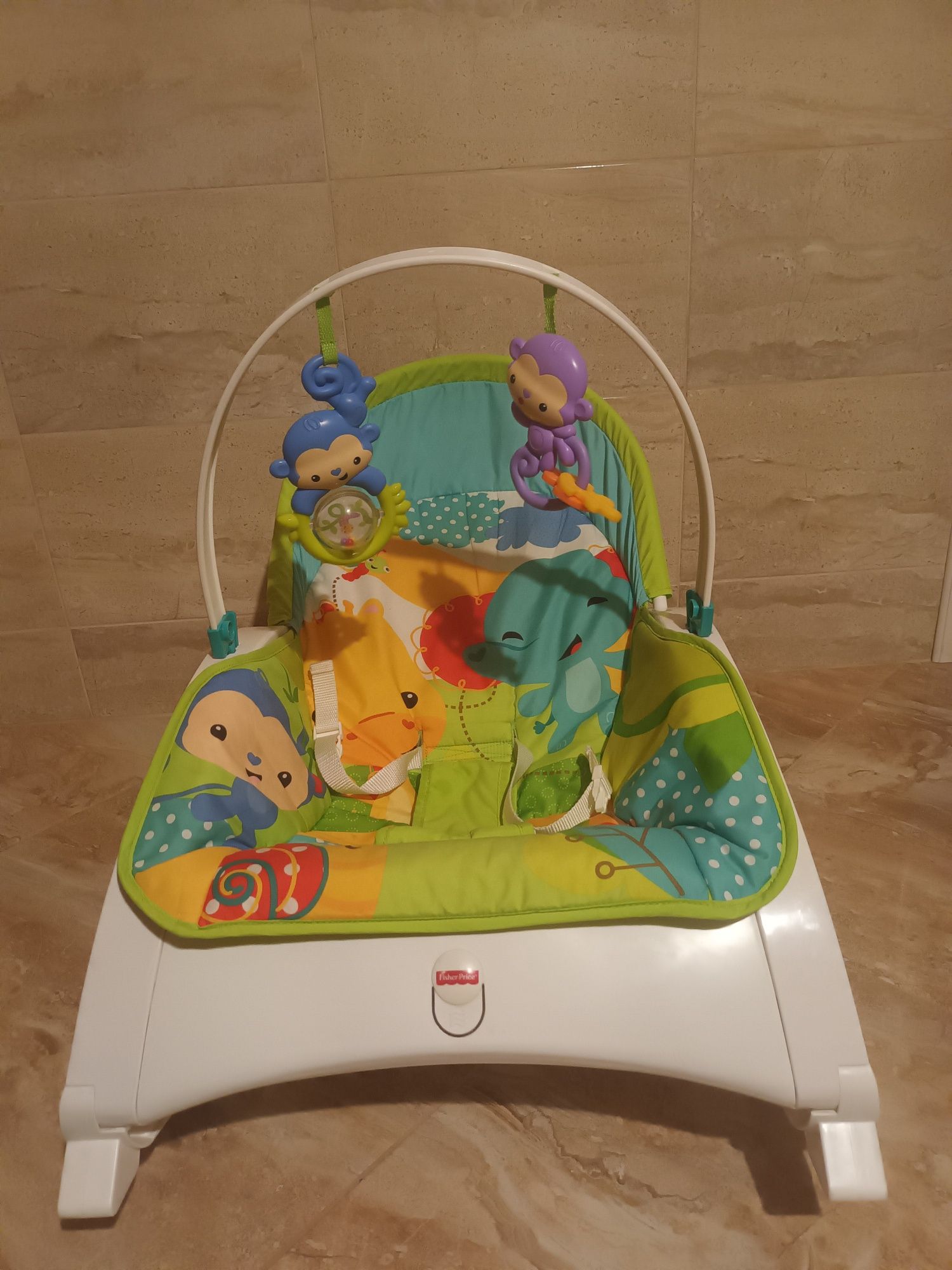 Leżaczek bujaczek Fisher Price