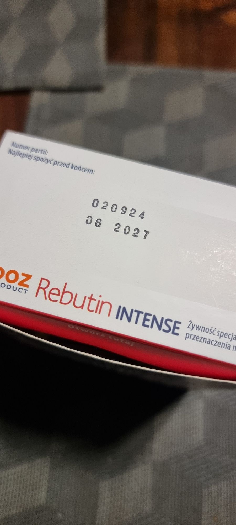 Rebutin intense nowe