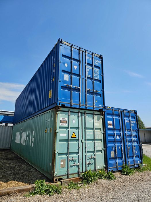 Kontener morski, oceaniczny, magazynowy 40HC/12m + transport