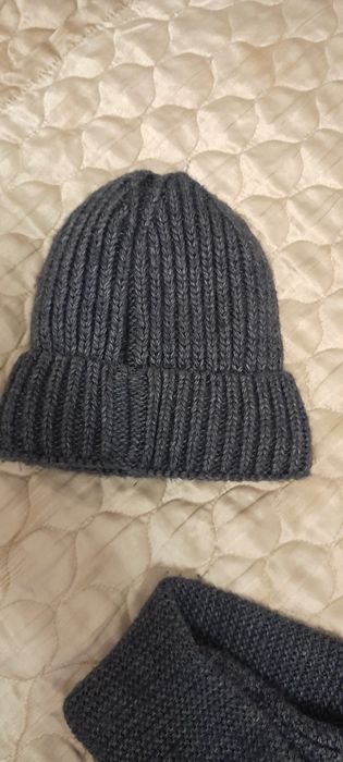 Шапка і баф зимовий на хлопчика 4-5 р.