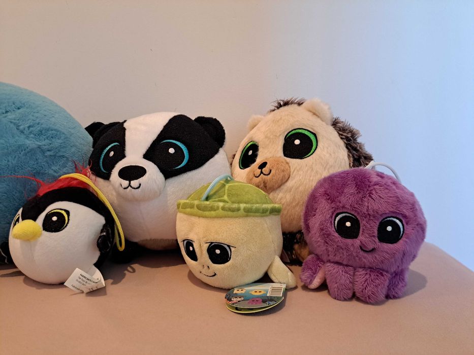 Peluches Pingo Doce Bando do Bosque e Bando do Mar