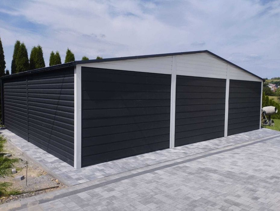 Garaże blaszane, hale, wiaty - producent!