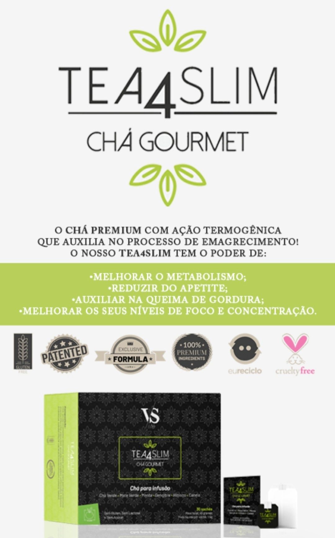 Tea4Slim Vslife Brasil