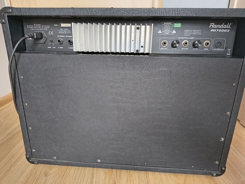 Wzmacniacz Randall  75W RG2 wraz z kablem