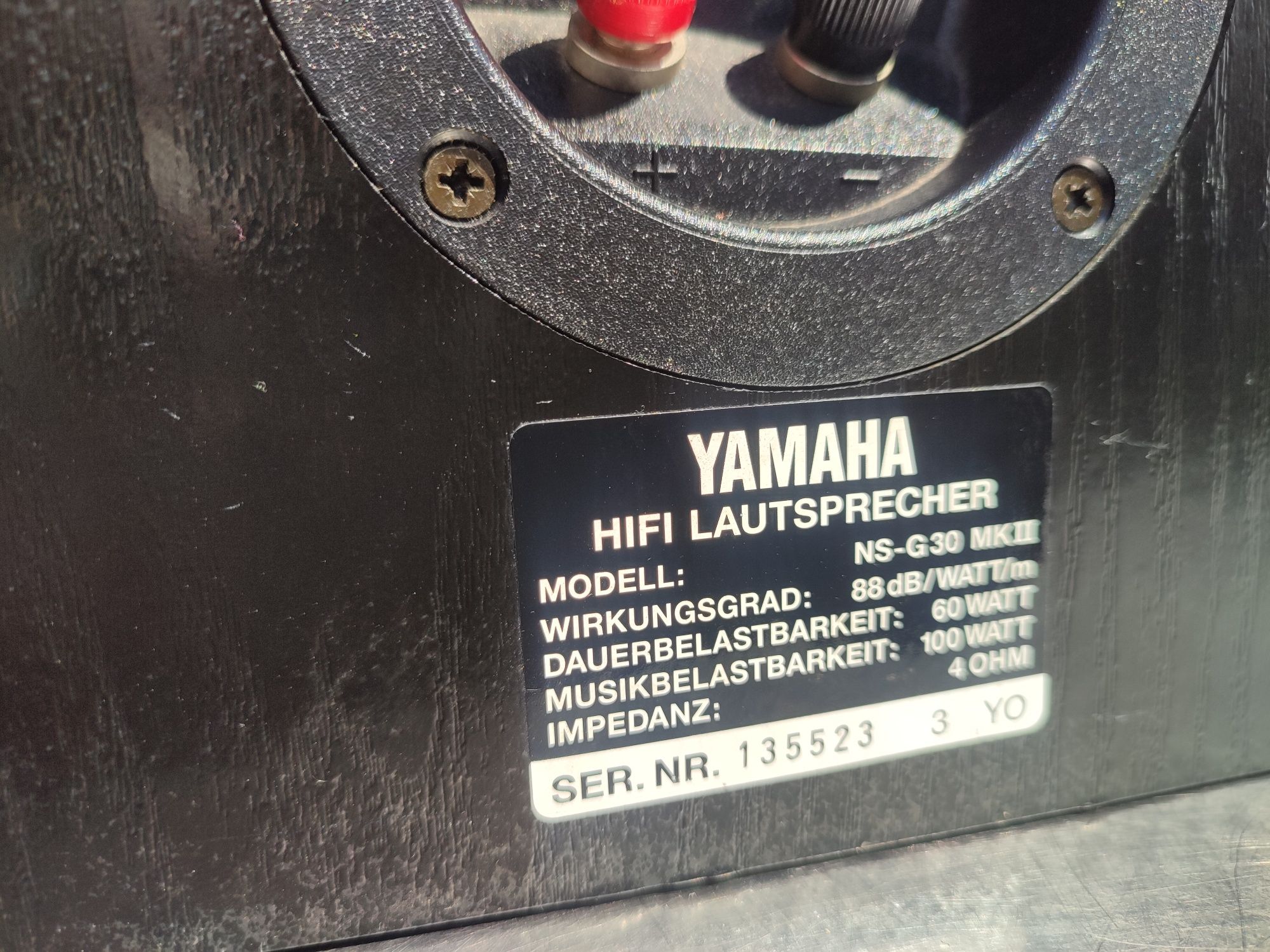 Kolumny monitory Yamaha NS-G30