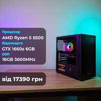 Ігровий компютер GTX 1660s, Ryzen 5 5500, 16gb DDR4 3200Mhz