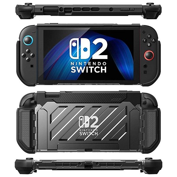 Etui Supcase Unicorn Beetle Pro na Nintendo Switch 2 - czarne