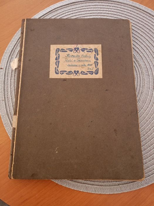 Kronika Szkolna Dokument Historyczny Bydgoszcz 1945 r