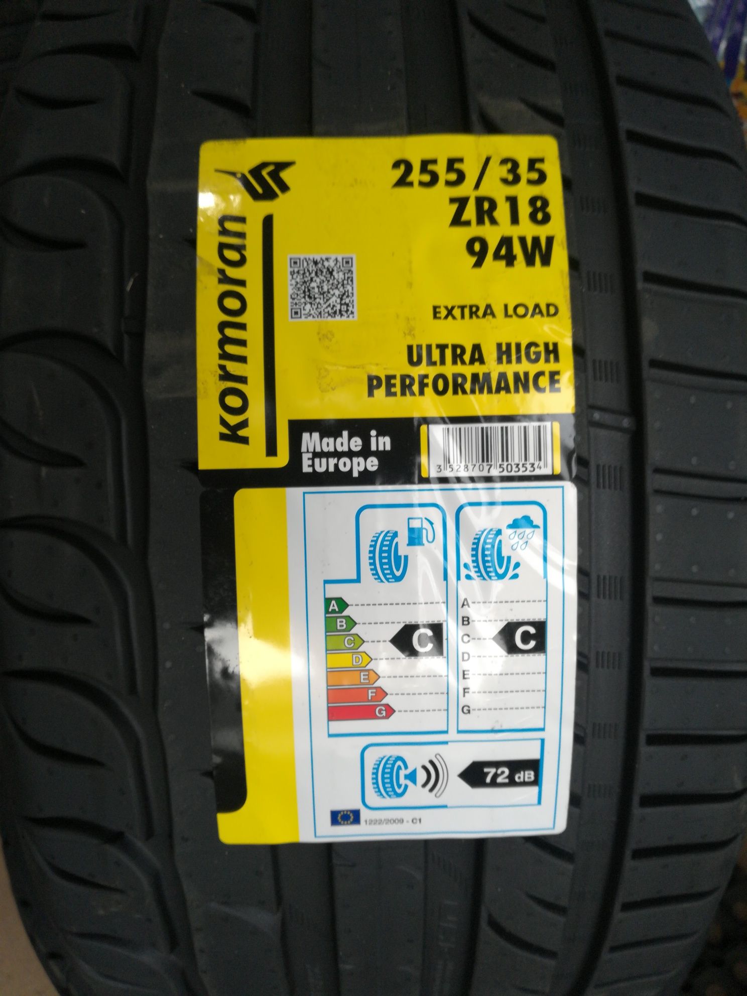 4x 255/35R18 Kormoran UHP 94W XL FR  nowe opony letnie