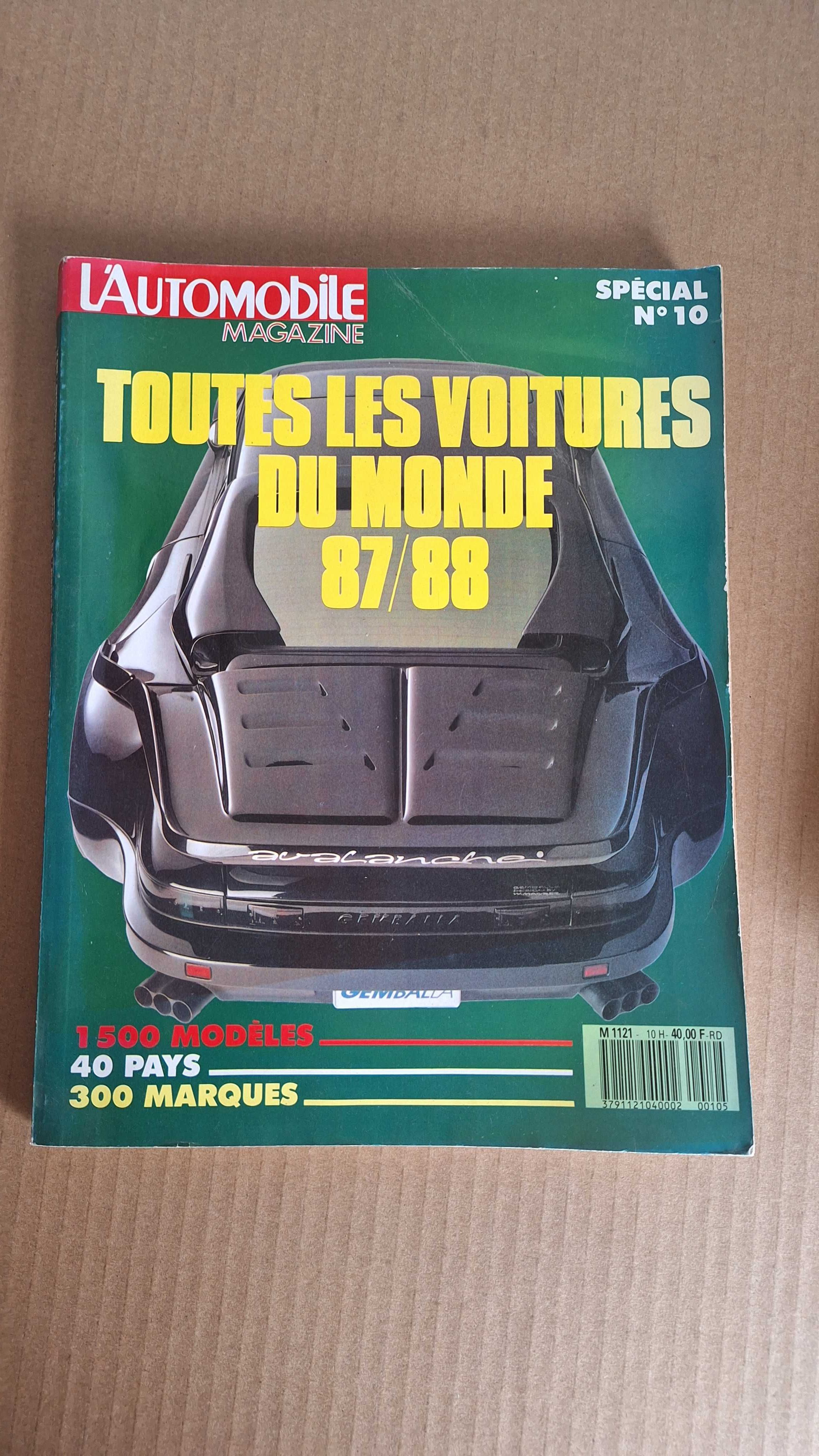 6  revistas l` automobile anuários