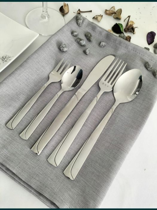 Komplet sztućce 72 elementy 12 osób Edelhoff stal nierdzewna 18/10