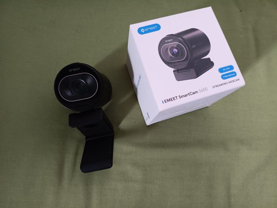 Веб-камера EMEET S600 4К вмикав разів 5 ідеальний стан