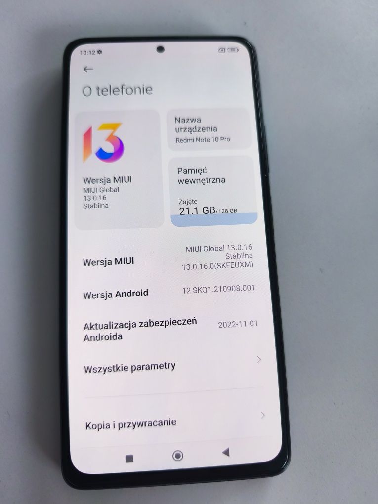 Redmi Note 10 Pro