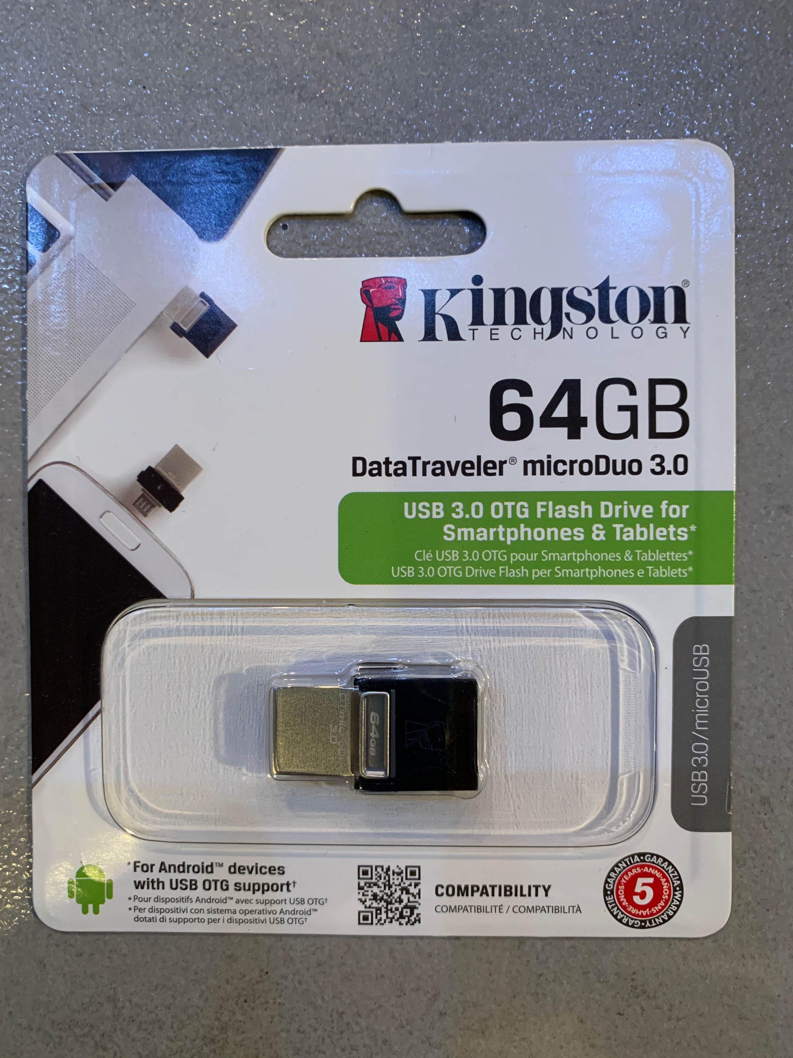 Kingston Kingston 64GB DataTraveler microDuo 3.0