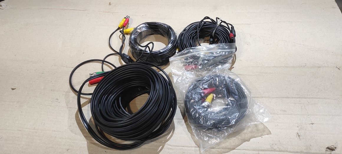 Продам кабель bnc+dc 20 м,комбинірований кабель