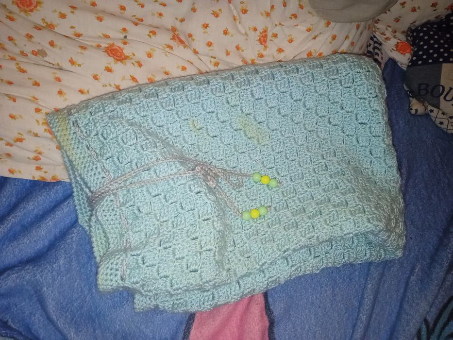 Dziecięcy kocyk ręcznie robiony