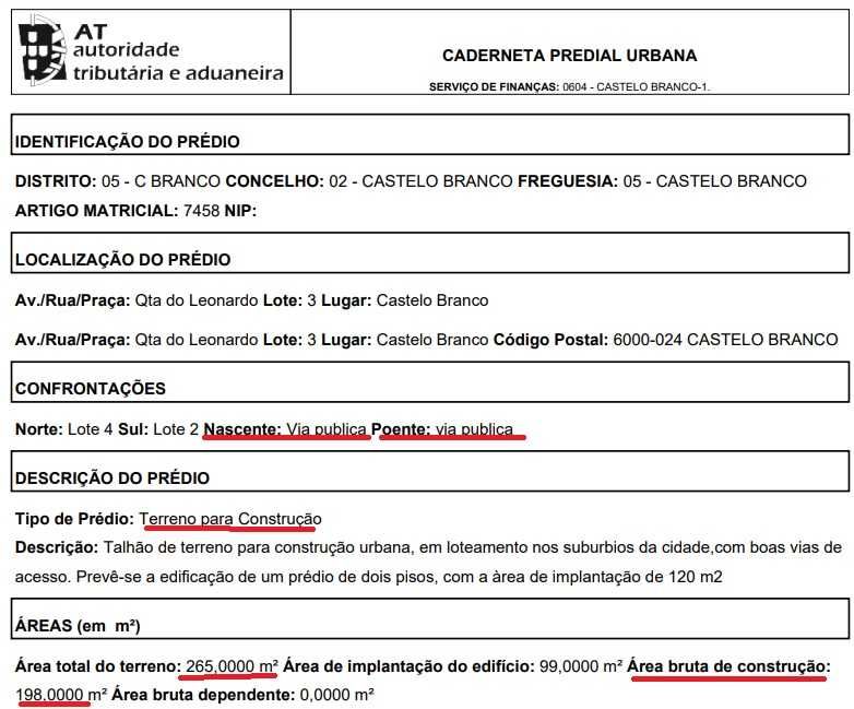 Terreno Urbano na Cidade