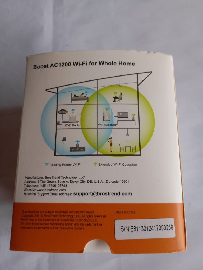 Wzmacniacz sygnału wifi nowy nie używany