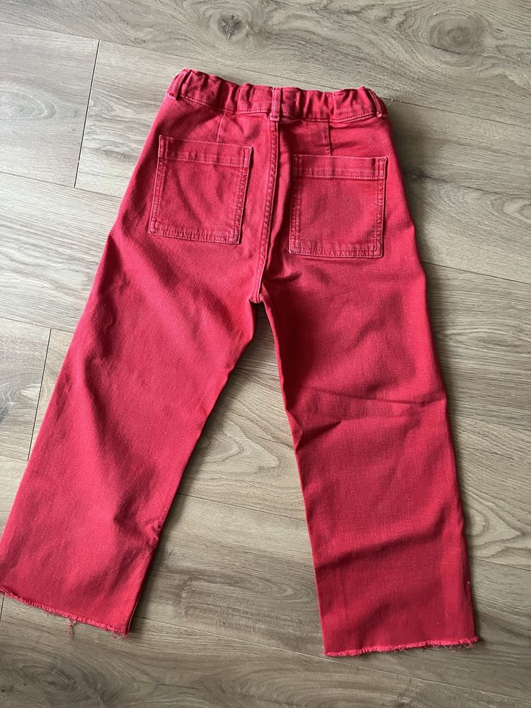 Zara spodnie jeansowe -134 cm-9lat