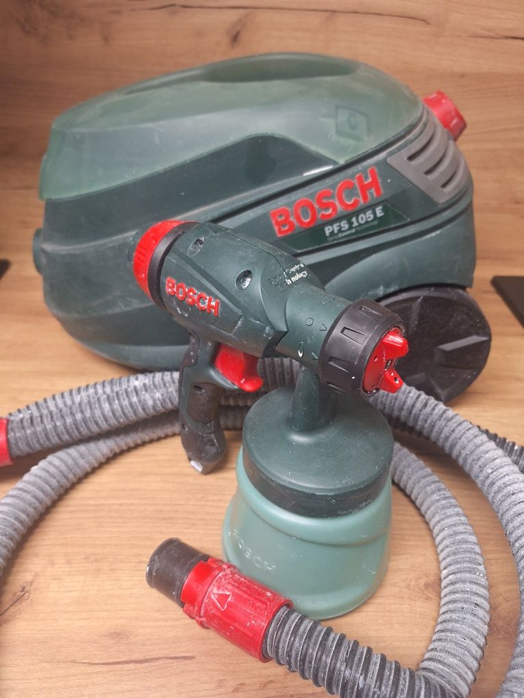 Agregat do Malowania BOSCH PFS 105 E w 100% pistolet do malowania