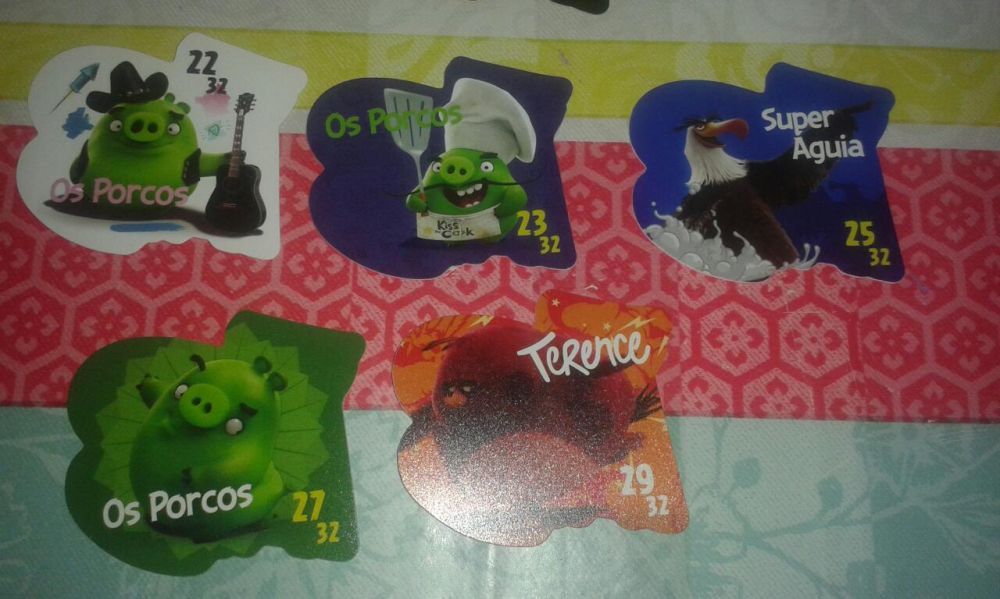 Angry Birds discos voadores (varios)