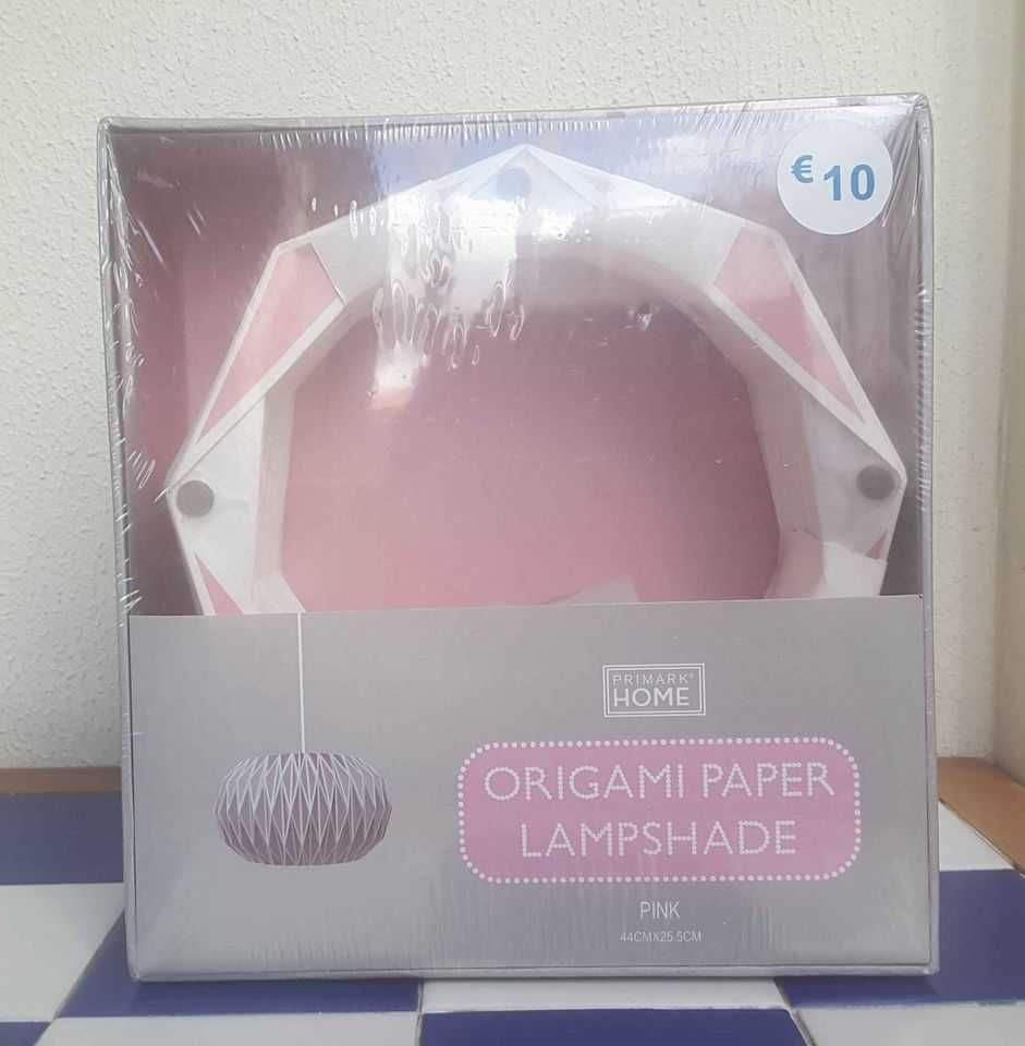 Abajur de Papel em Origami Primark Home (NOVO!)