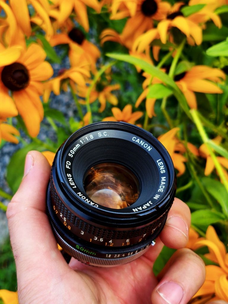 Canon FD 50mm f/1.8 S.C. Super-Stan