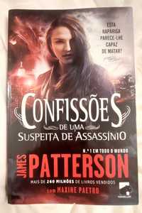 "Confissões de Uma Suspeita de Assassínio " de James Patterson