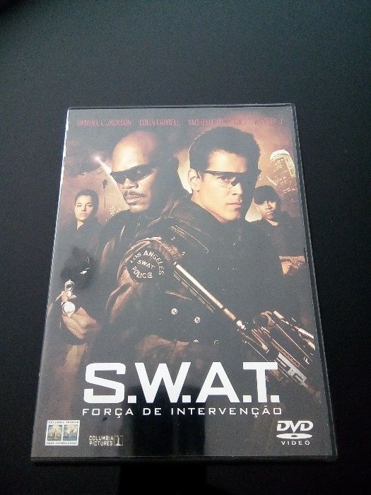 DVD - "S.W.A.T. Força de Intervenção" com Samuel L. Jackson