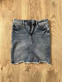 Krótka spódnica jeans xxs pieces
