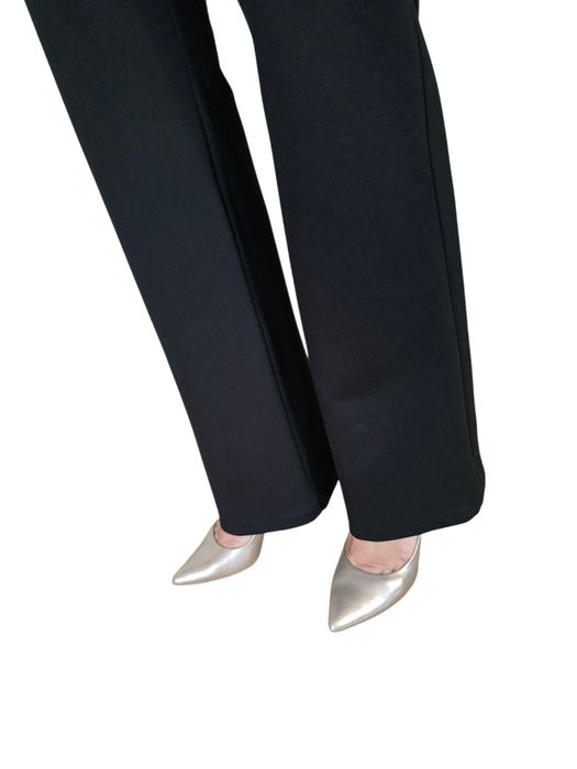 Spodnie damskie dzwony Perfect Shape czarne BB rozmiar 38