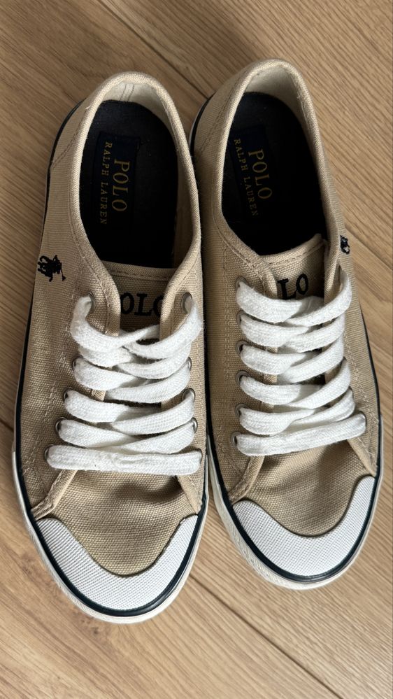 Ralph Lauren Polo trampki 37 Canvas Lining