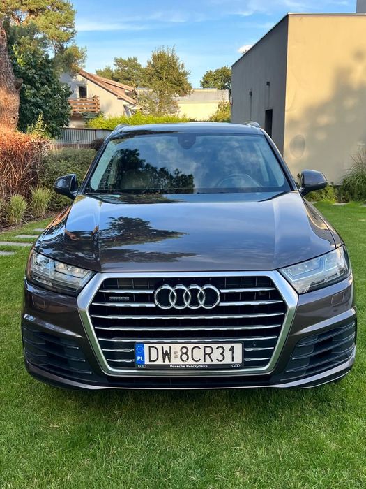 Audi Q7 AUDI Q7 50TDI QUATTRO (286KM), 7-osobowy S-Line, Pierwszy Właściciel