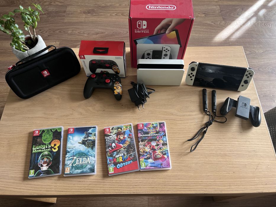 Nintendo swich oled bardzo dobry