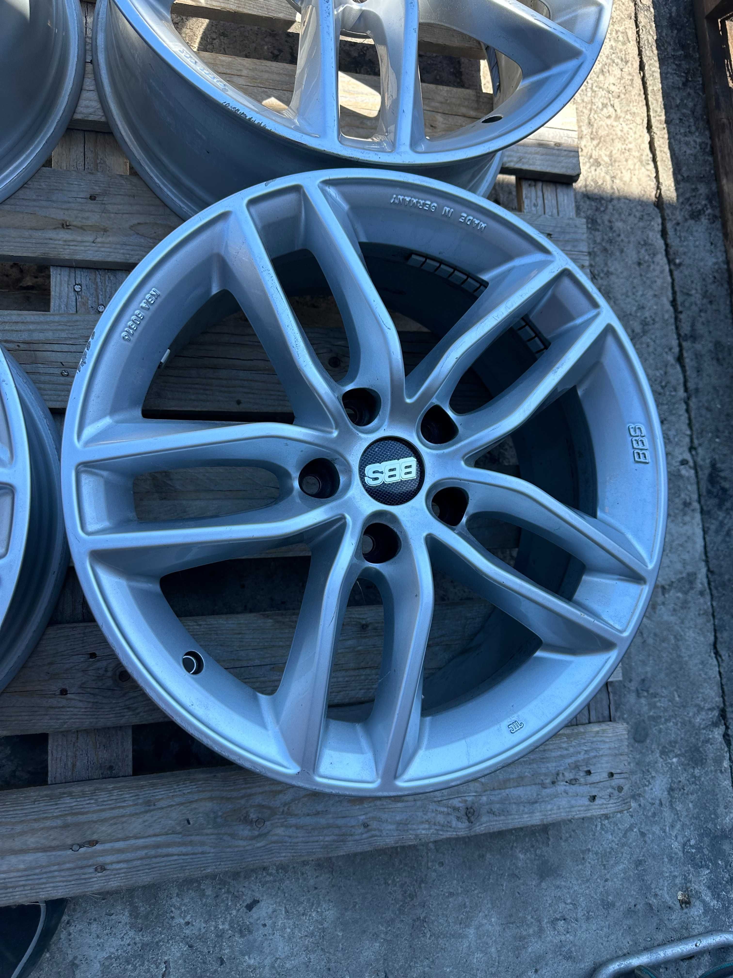 5x120 et45 8j x 18" bmw bbs komplet