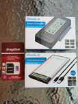 Karta microSDXC 128GB + adapter i obudowa na dyski SSD/HDD ShuoLe.