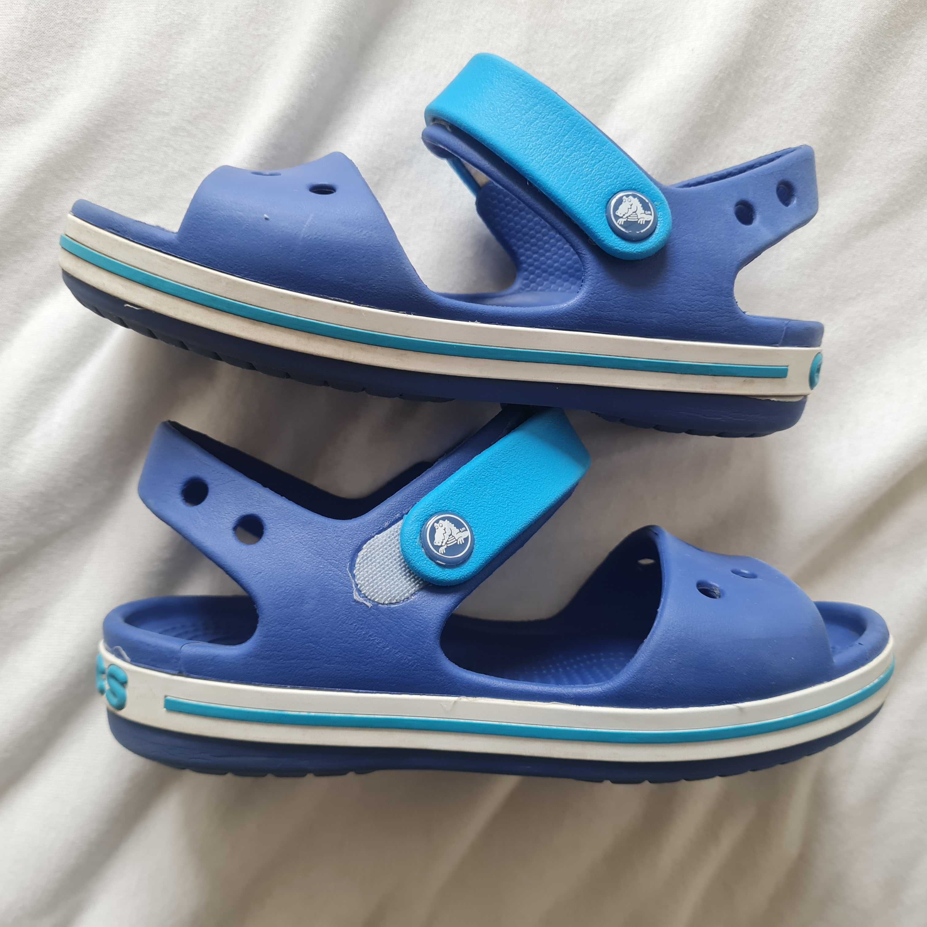 Buty sandały sandałki buciki 30-31 C13 c 13 Crocs na basen gumowe