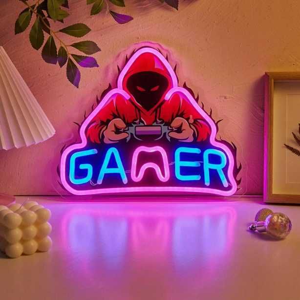 Neon LED GAMER do dekoracji!