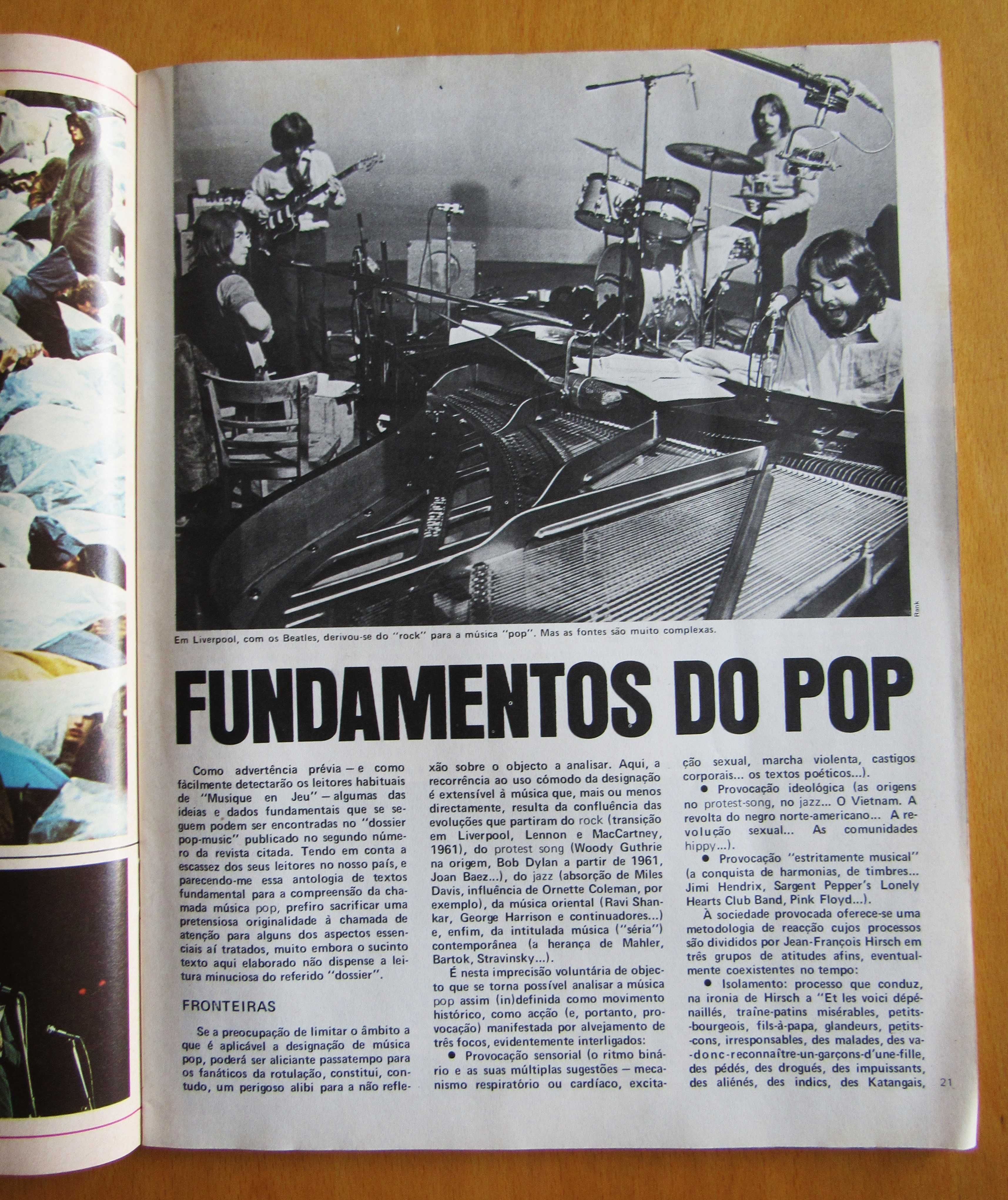 Revista Observador, POP, Beatles, 1972
