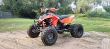 Quad KTM XC 525 LIFTING nie sx 505 , 450 Zarejestrowany Wsteczny