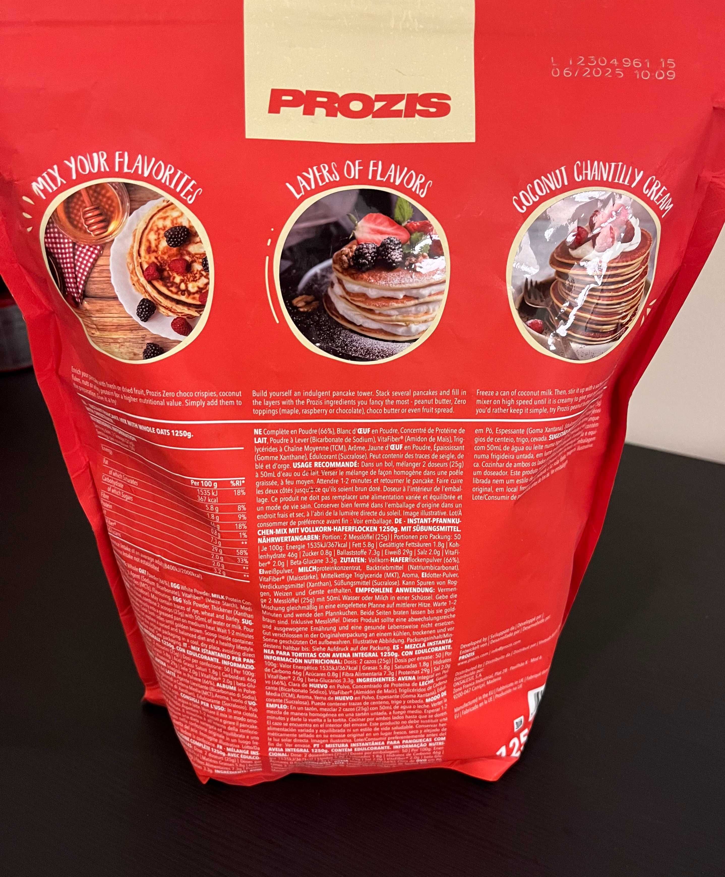 Pancake Instant PROZIS - Mistura para Panquecas com Aveia Integral