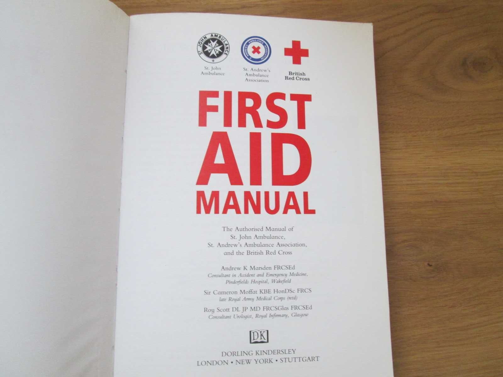 First aid manual angielski poradnik