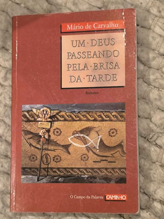Livro "Um deus passeando pela brisa da tarde" de Mário de Carvalho