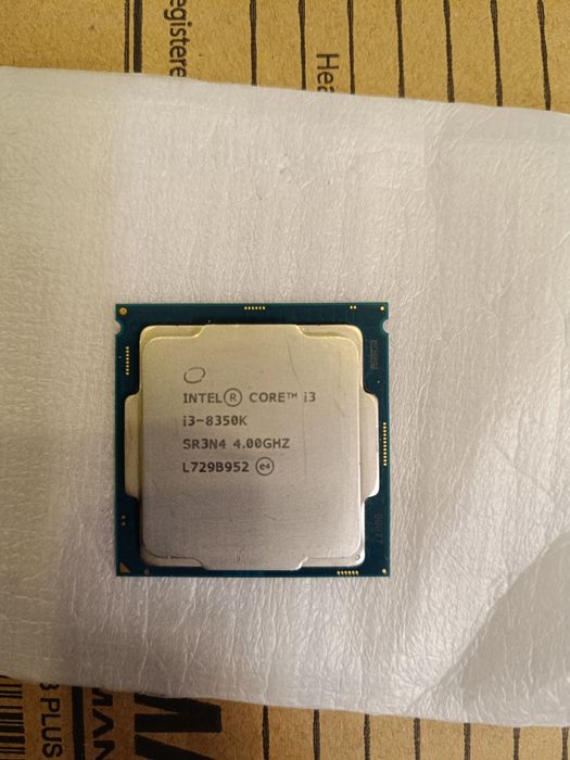Процесор LGA1151(1150) CPU Intel i3-8350K 4.0GHZ + кулер