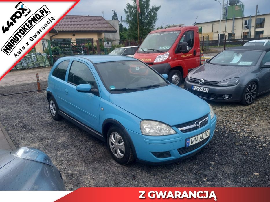 OPEL CORSA C 1200 benzyna  klimatronik zarejestrowany