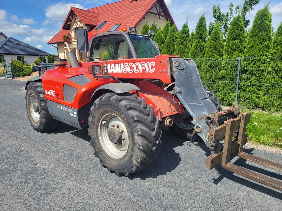 Ładowarka teleskopowa MANITOU MLT 741-120 (nie JCB CLAAS CAT)