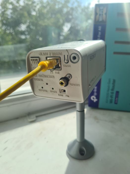 SONY SNC-CH120 ip камера PoE HD 720p видеонаблюдения відеостеження