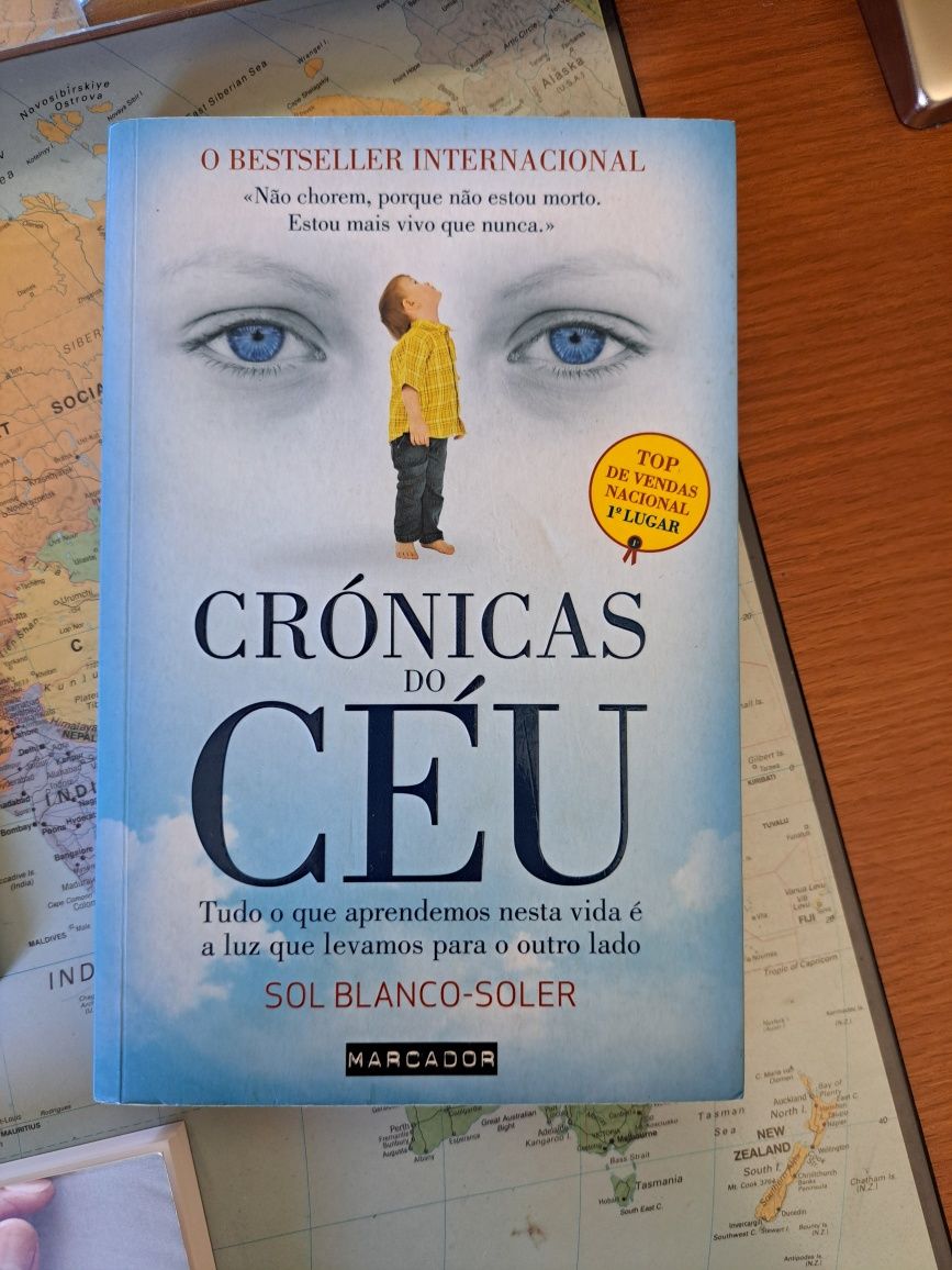 4 Livros: A Volta do Mundo, Crónicas do Céu, Os Cinco, etc
