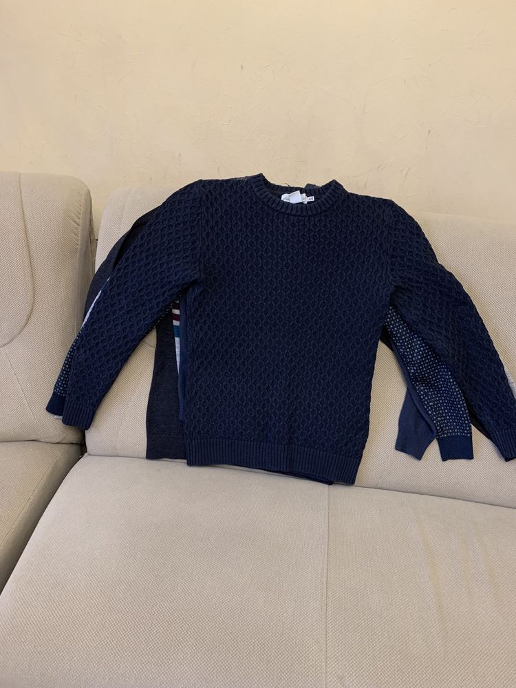 H&M хлопковый свитер р S