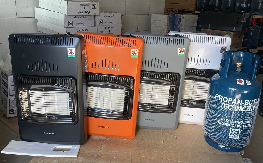 Газовый обогреватель Duraterm 4.2kw . Газовий обігрівач. Польща